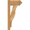 Ekena Millwork Funston Arts & Crafts Rough Sawn Outlooker, Western Red Cedar, 6"W x 12"D x 24"H OUT06X12X24FST03RWR - alternate 3